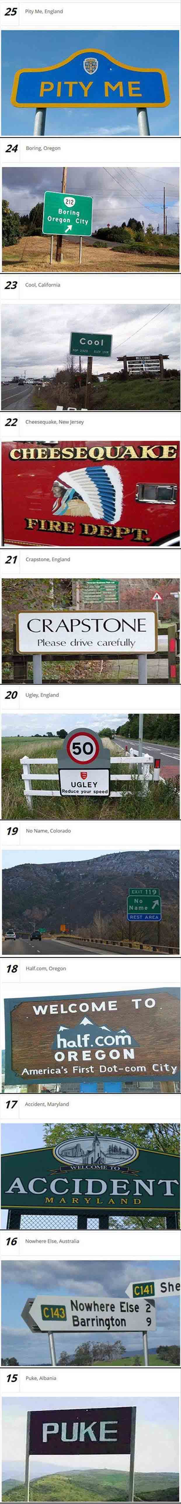 funny town names