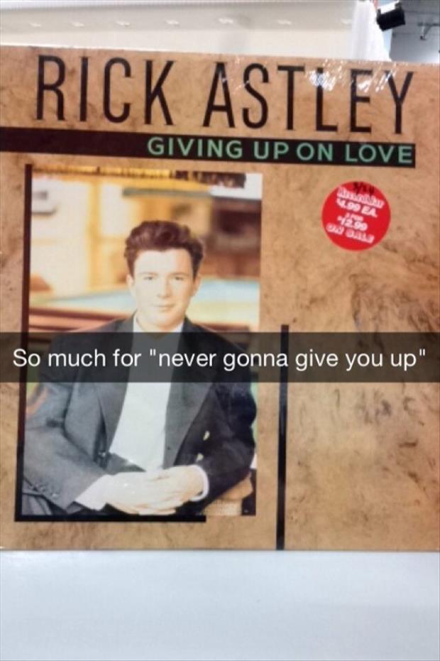 never give you up