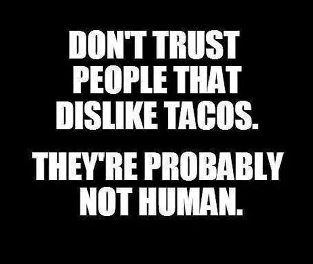 people who don't like tacos