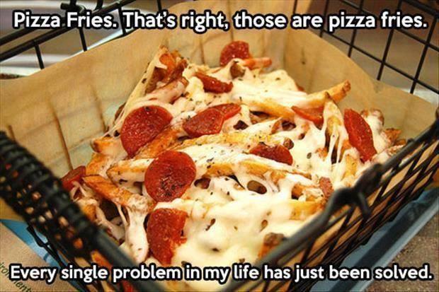 pizza fries