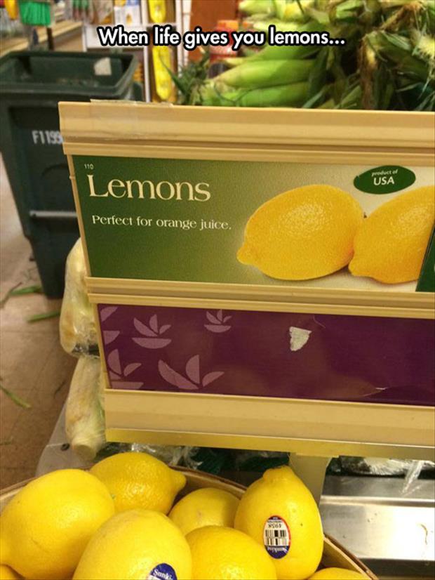 when life gives you lemons