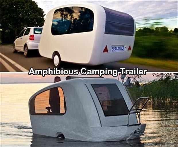Amphibious Camping Trailer