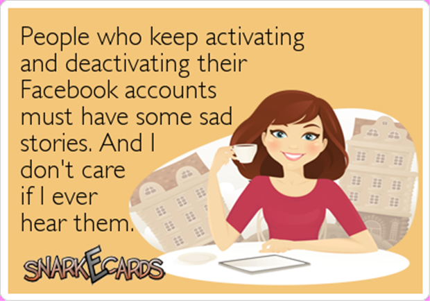 activate facebook account