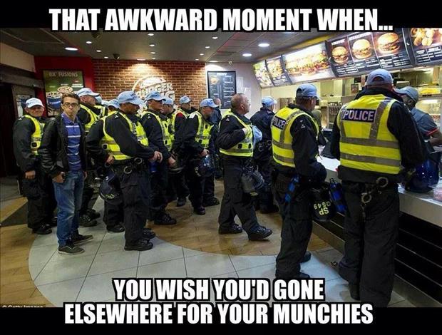 awkward moment