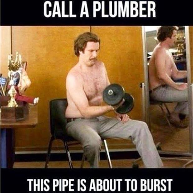 call a plumber