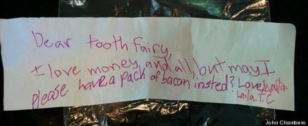 dear toothfairy