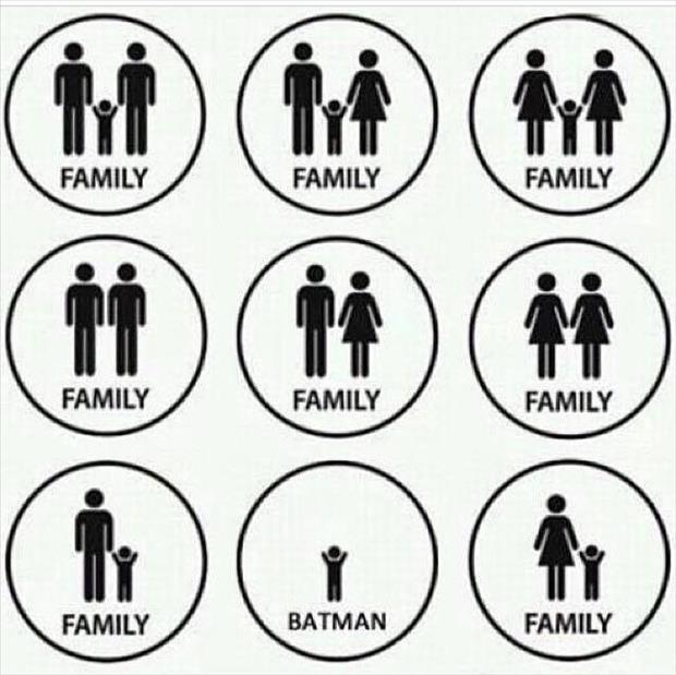 family and batman