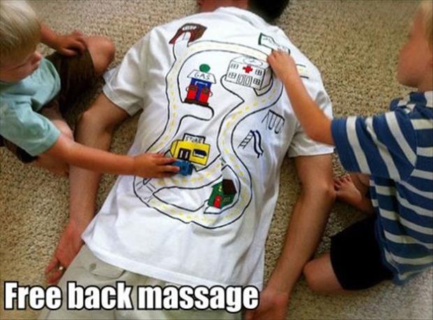 free back massage