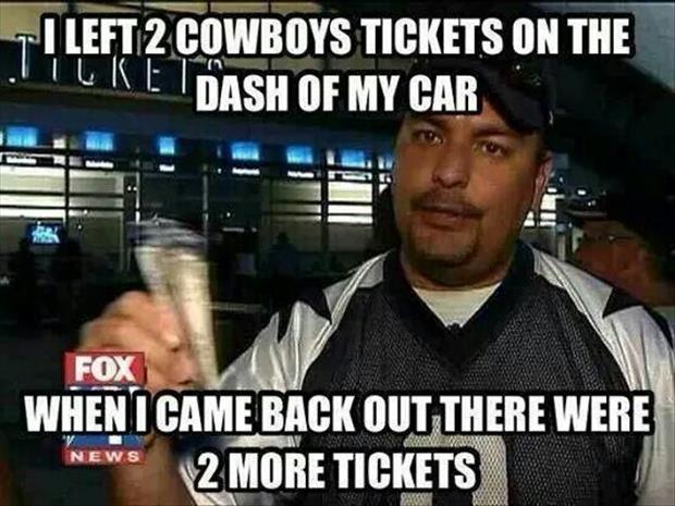 funny cowboy tickets