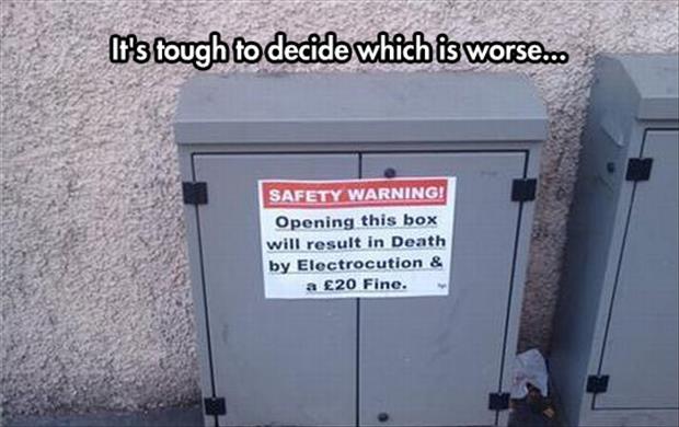 funny safety fines