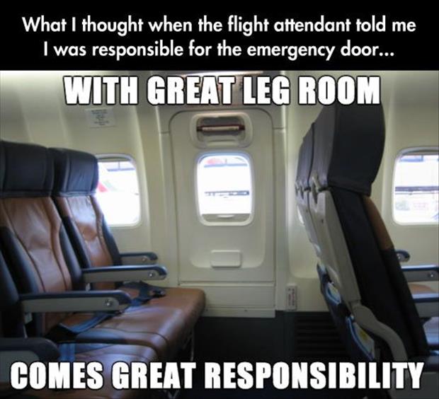 great leg room