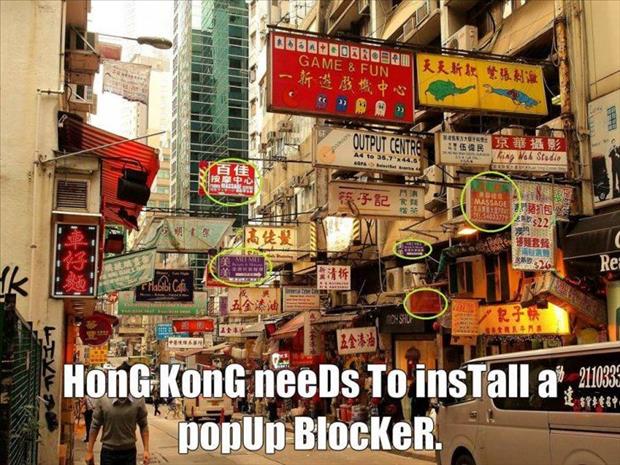 hong kong pop up blocker