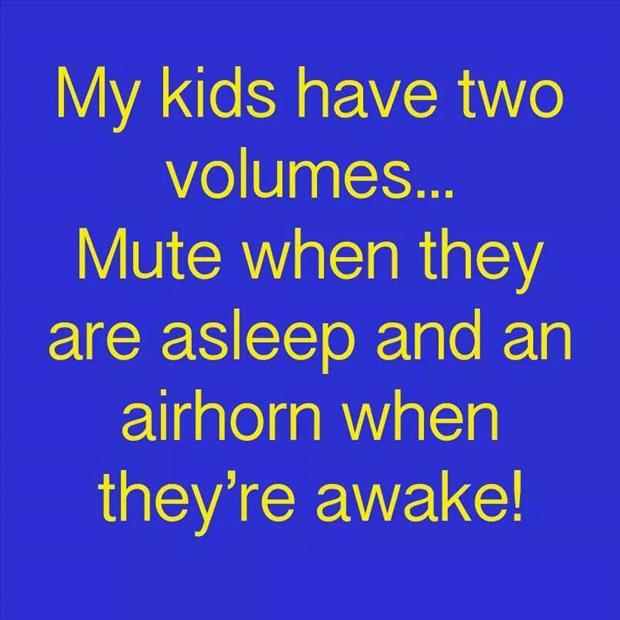 kids when they are awake