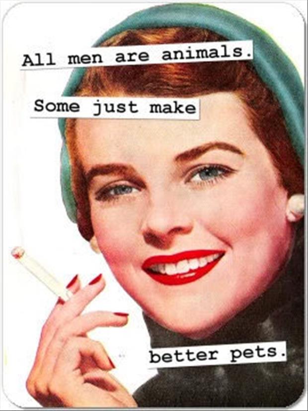 men are animals