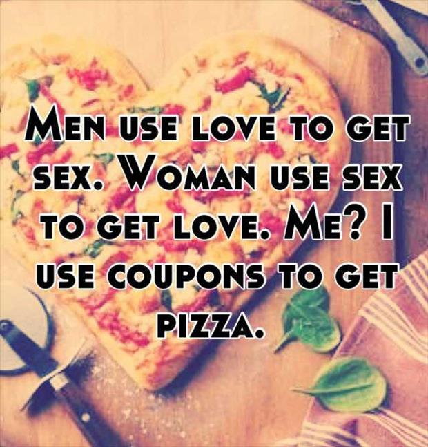 men use love to get sex