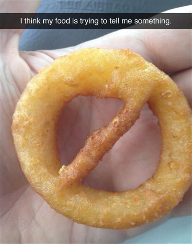 no onion rings