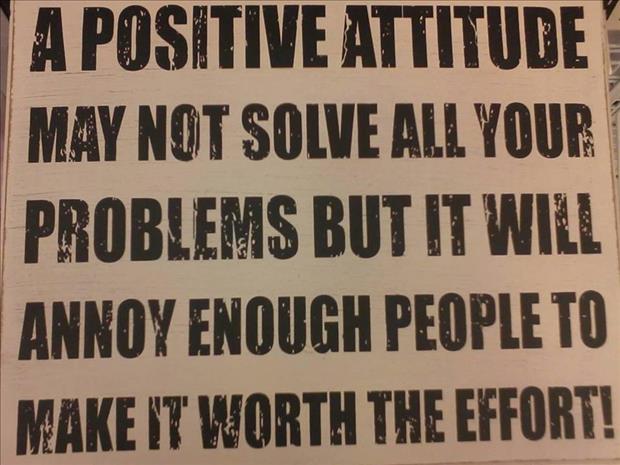 positive attitude