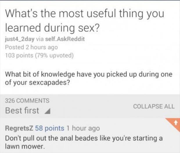 pulling out anal beads