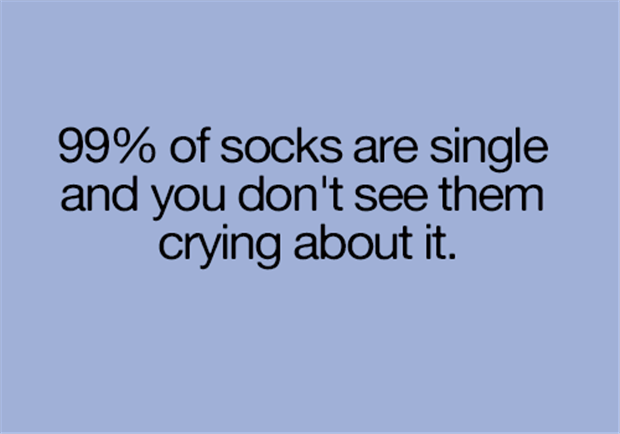 socks are single