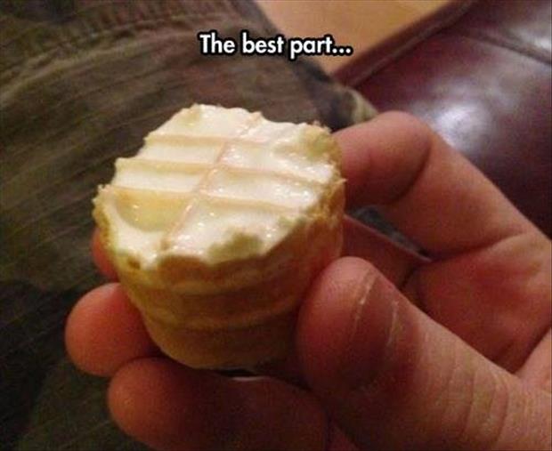 the best part of an ice cream cone