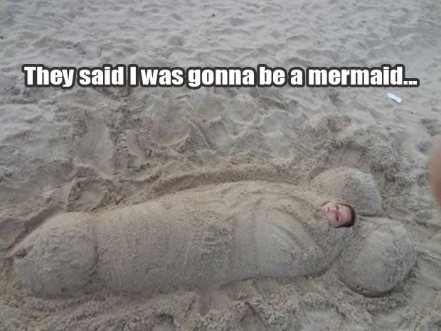 they told me I was going to be a mermaid