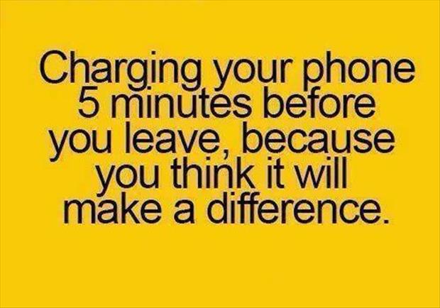 why you should charge your phone