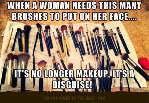 woman make up