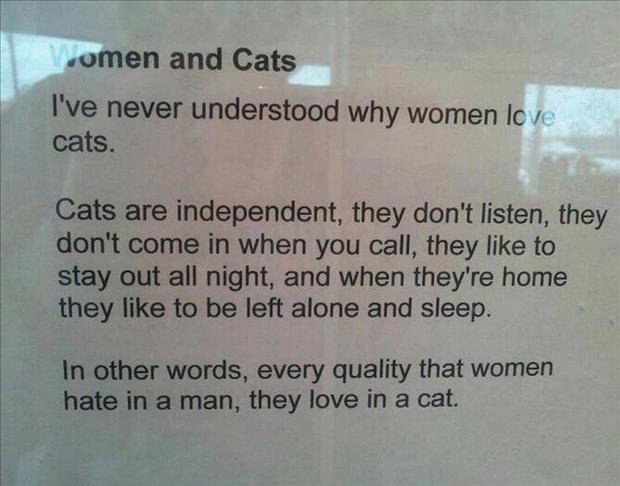 women and cats