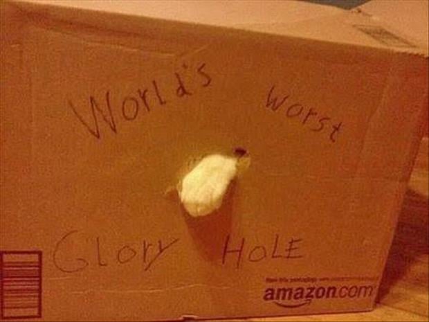 funny glory hole