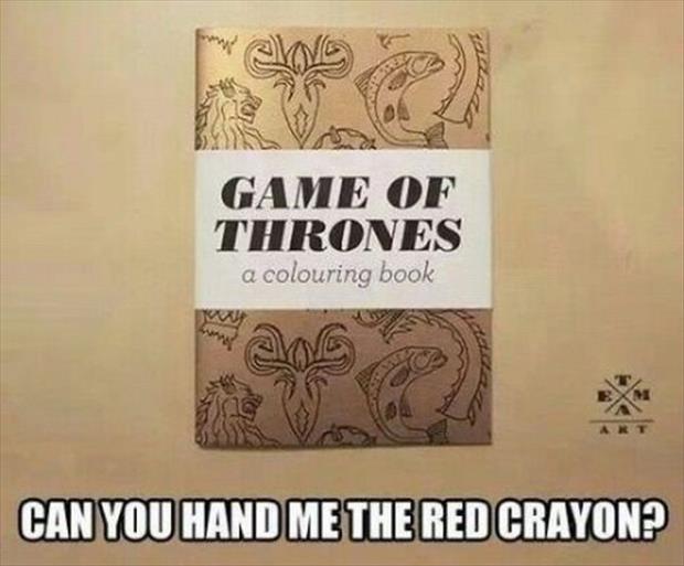 game of thrones coloring book