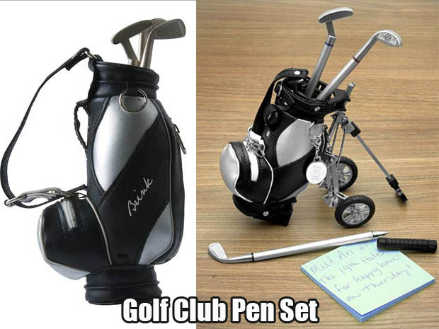 golf club pen set 1