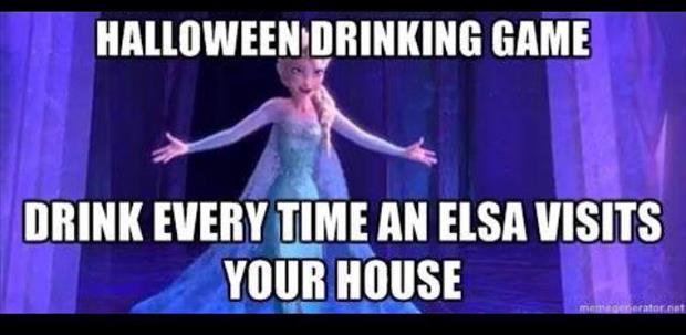 halloween drinking game