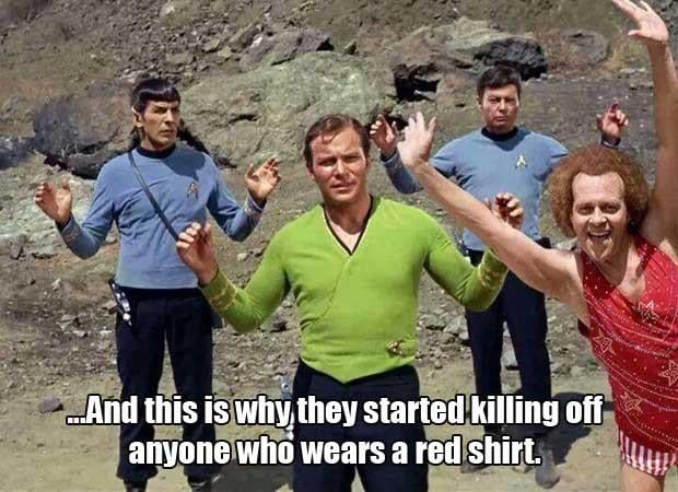 how did that red shirt not die