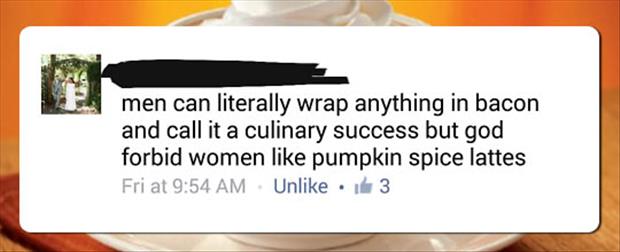 men wrap anything in bacon