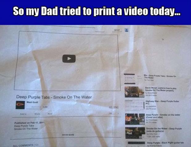 print a video