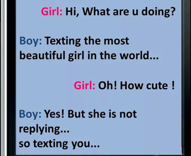 texting girl