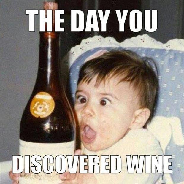 the day you discovered wine