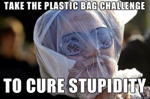 the plastic bag challenge