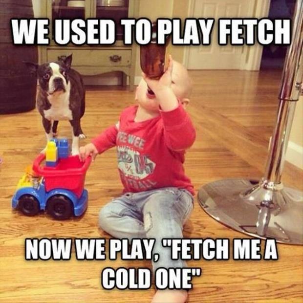 we used to play fetch