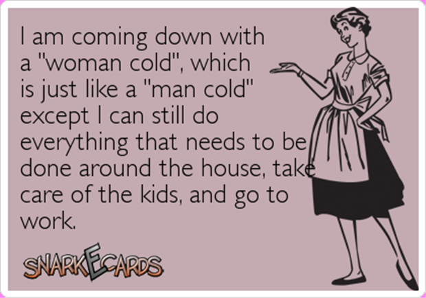 woman cold