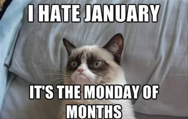 I hate january