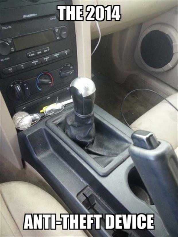 funny anti theft device