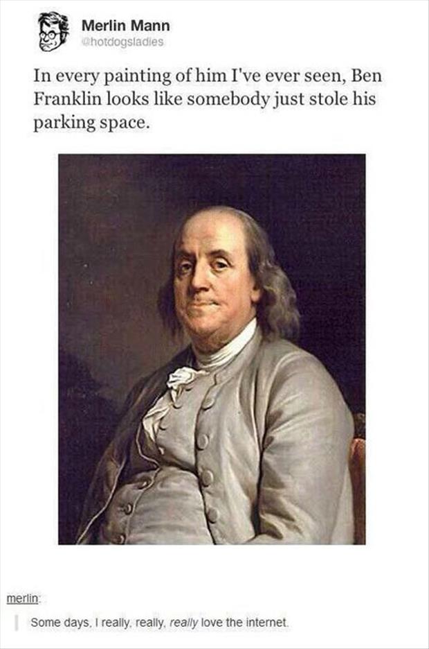 funny ben franklin