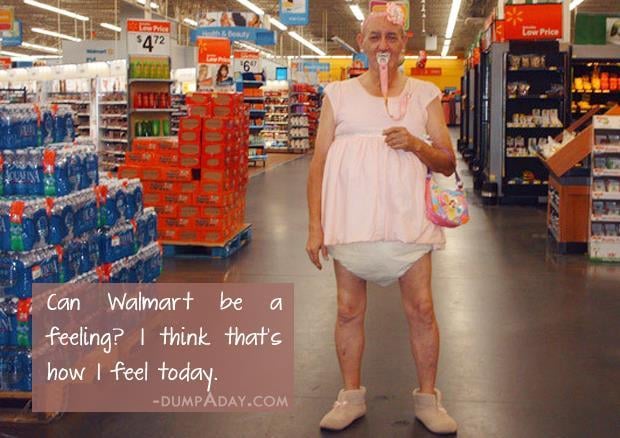 is wal mart a feeling