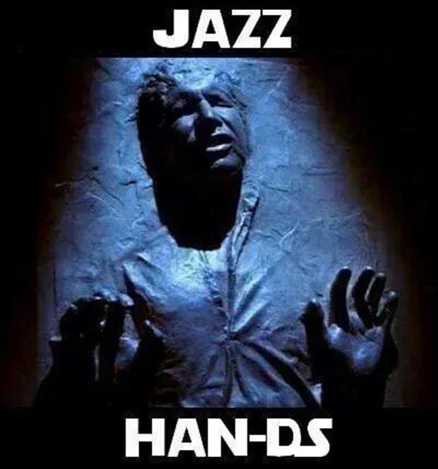 jazz hands