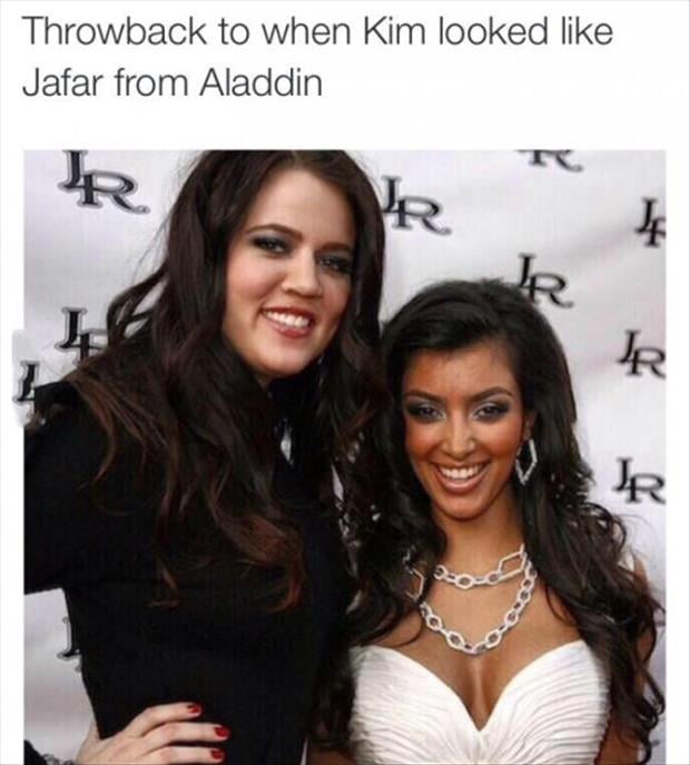 kim kardashian looks like Jafar