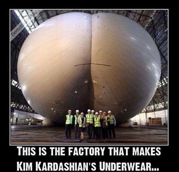 kim kardashian's panties