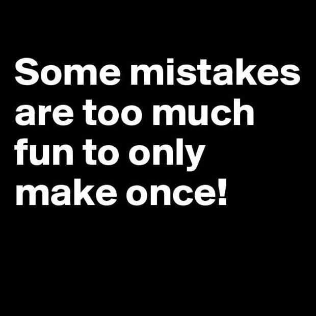 mistakes