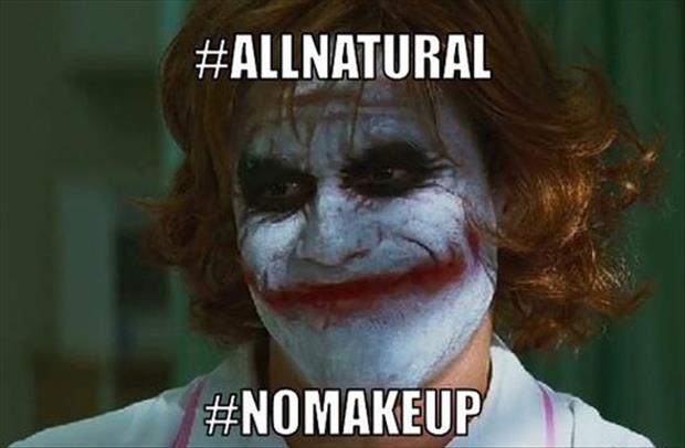 no makeup