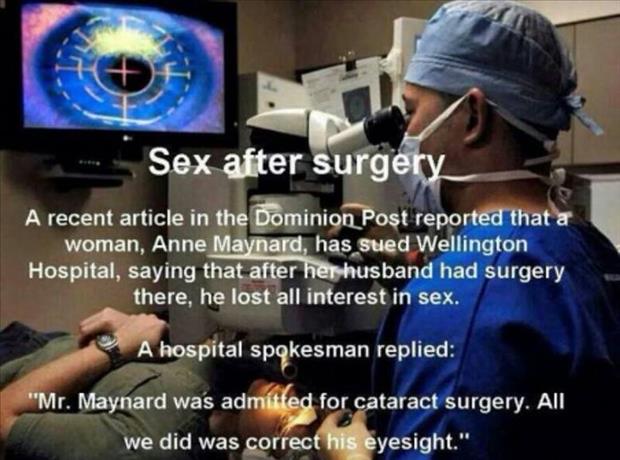 sex after surgery